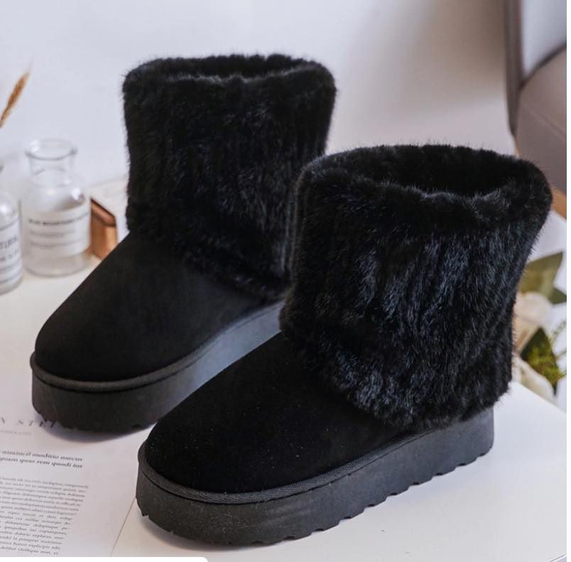 Winter botjes Zwart