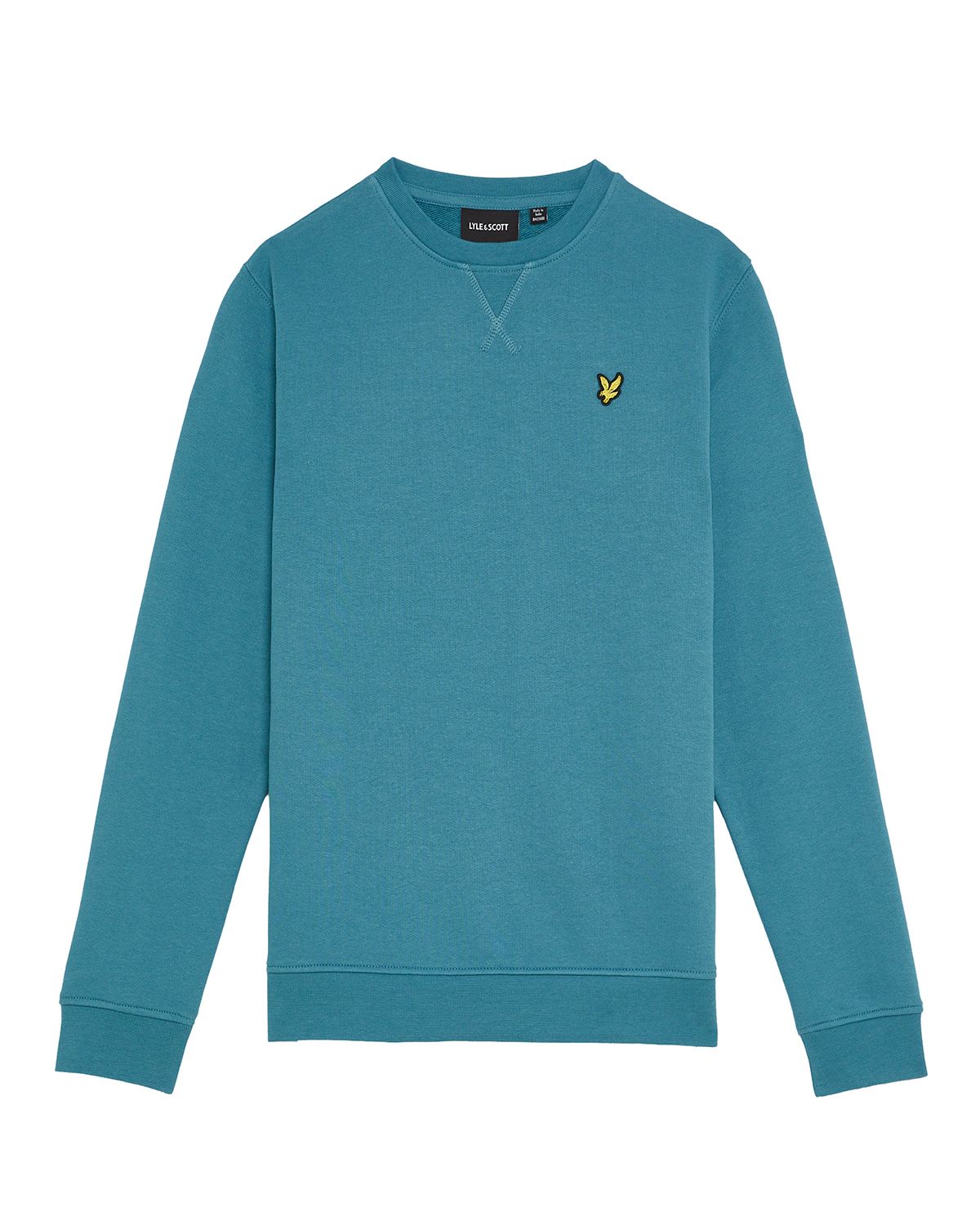 Trui zonder kap appelblauw