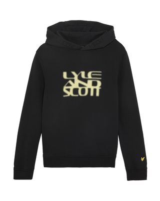 Zwarte trui met Gele letters