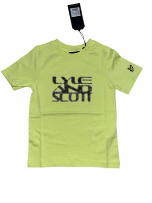 Gele T-shirt met letters