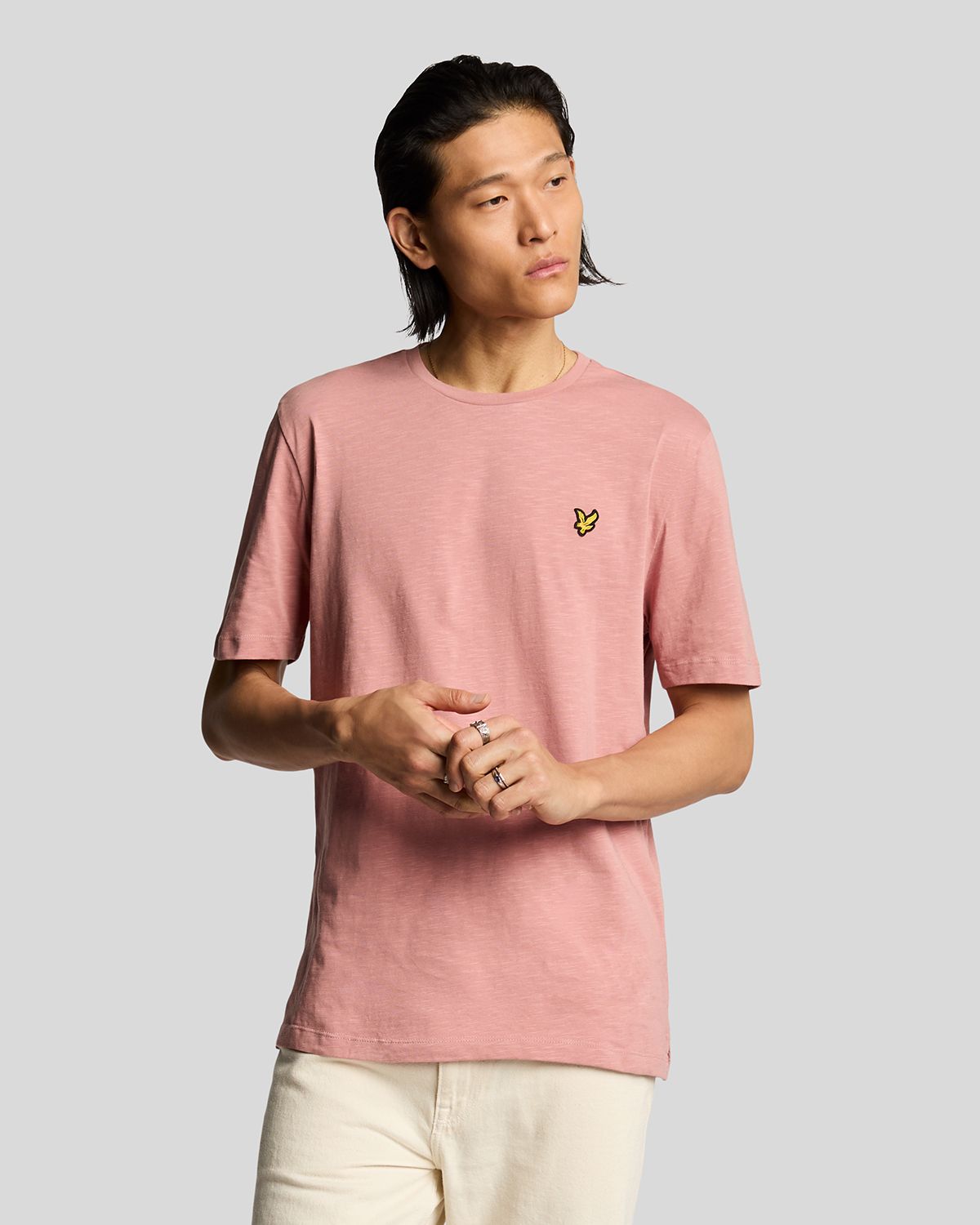 T-shirt lyle en scott / ash red