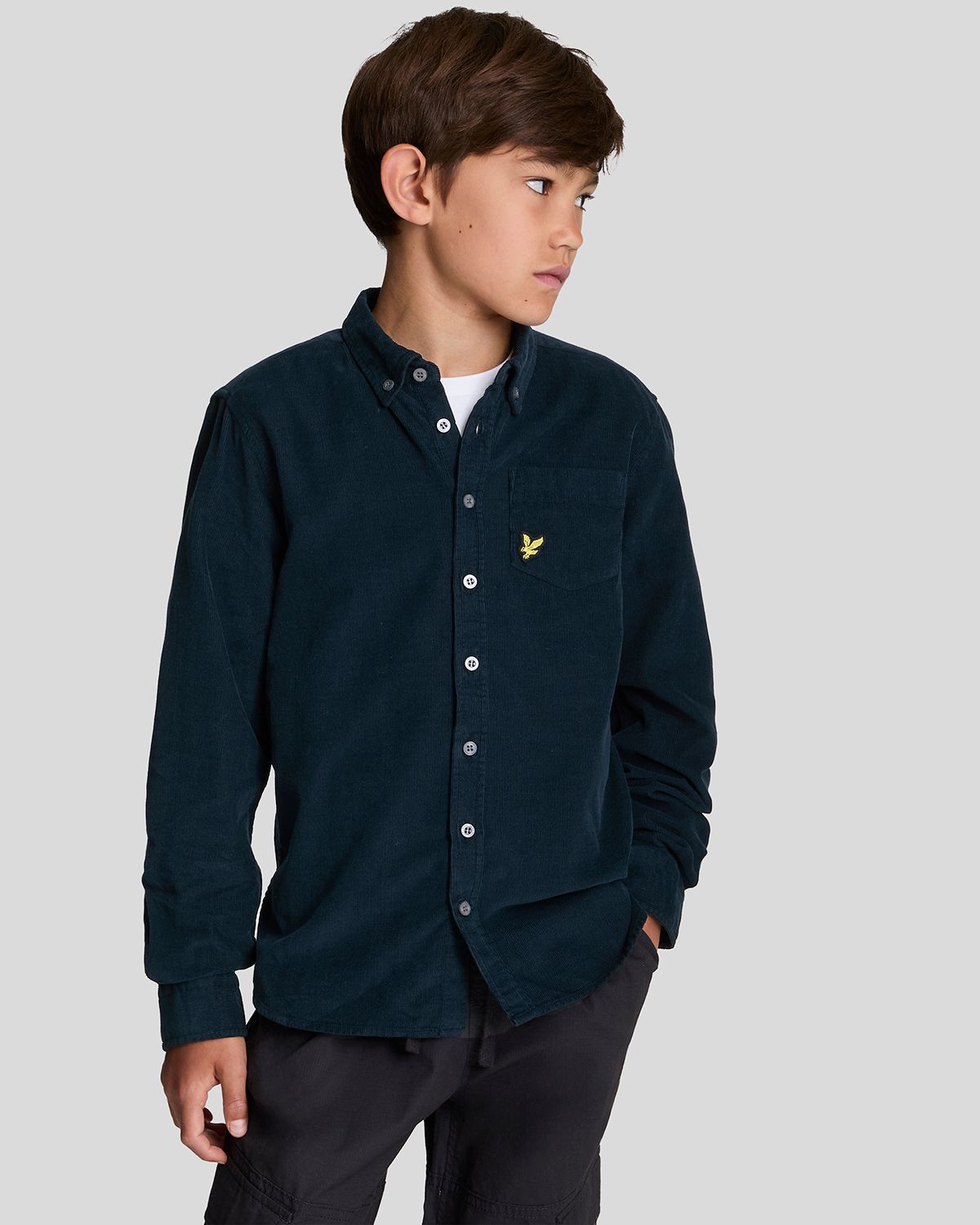 Winter hemd navy