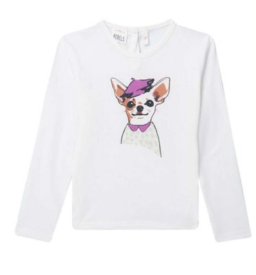 Mini rebels t-shirt hond
