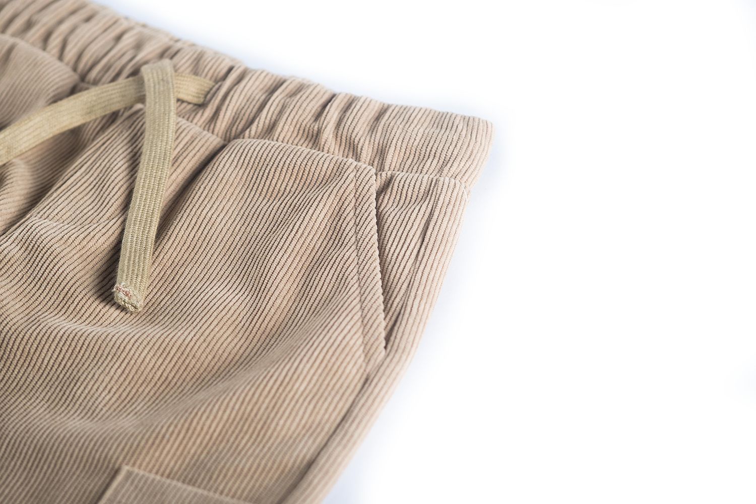 Broek mini rebels beige