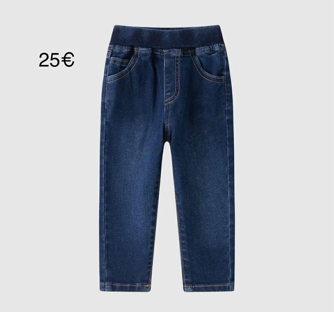 lang spijkerbroek denim voor jongen BBI54037
