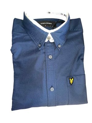 mannen hemd Blauw winter