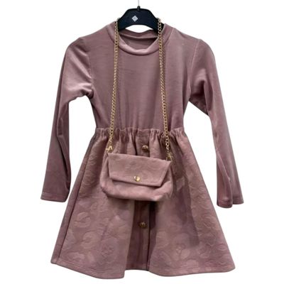 Winter kleedje met tasje