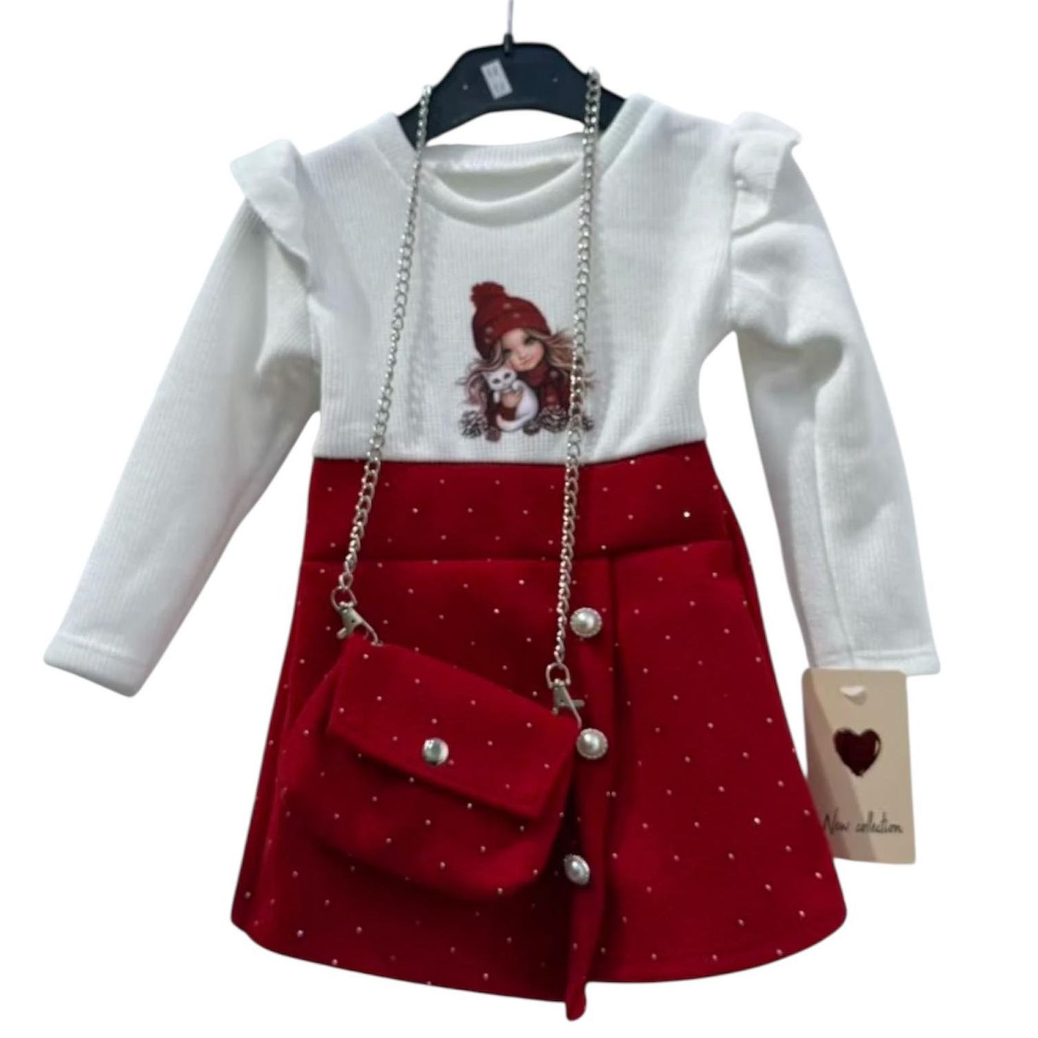 Kerst Kleedje met tasje