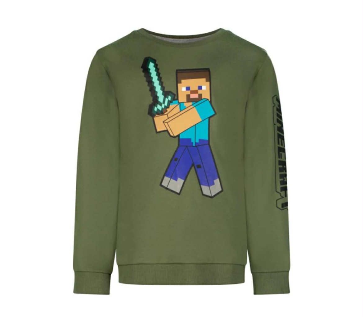 Minicraft trui Kaki