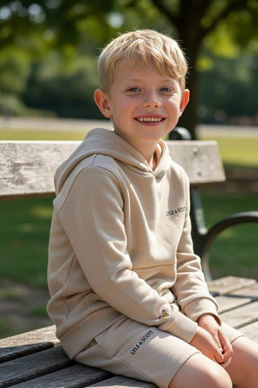 Trui met kap COLD GREY