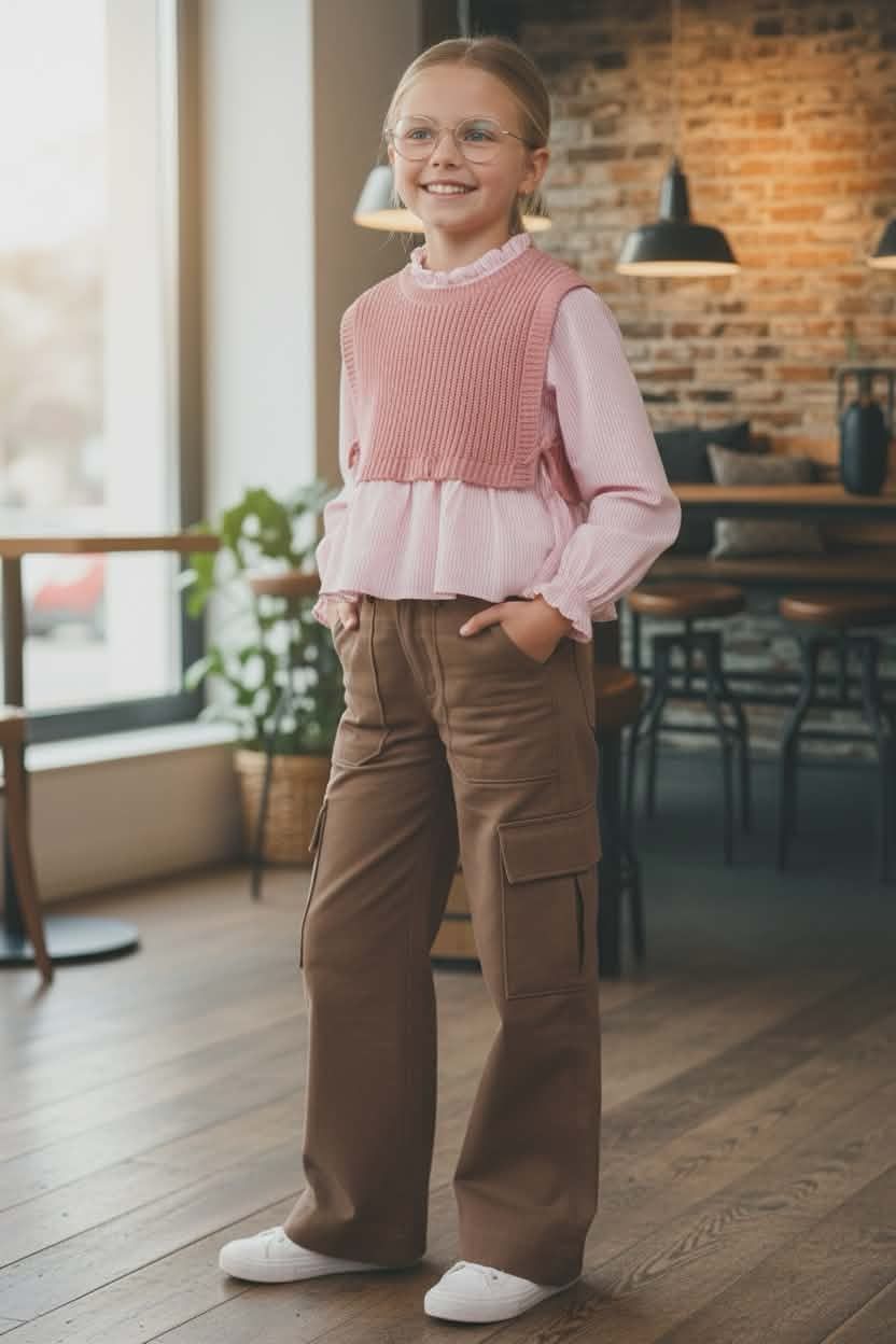 Bruine Jeans meisjes