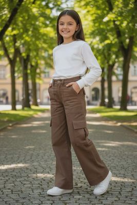 Bruine Jeans meisjes