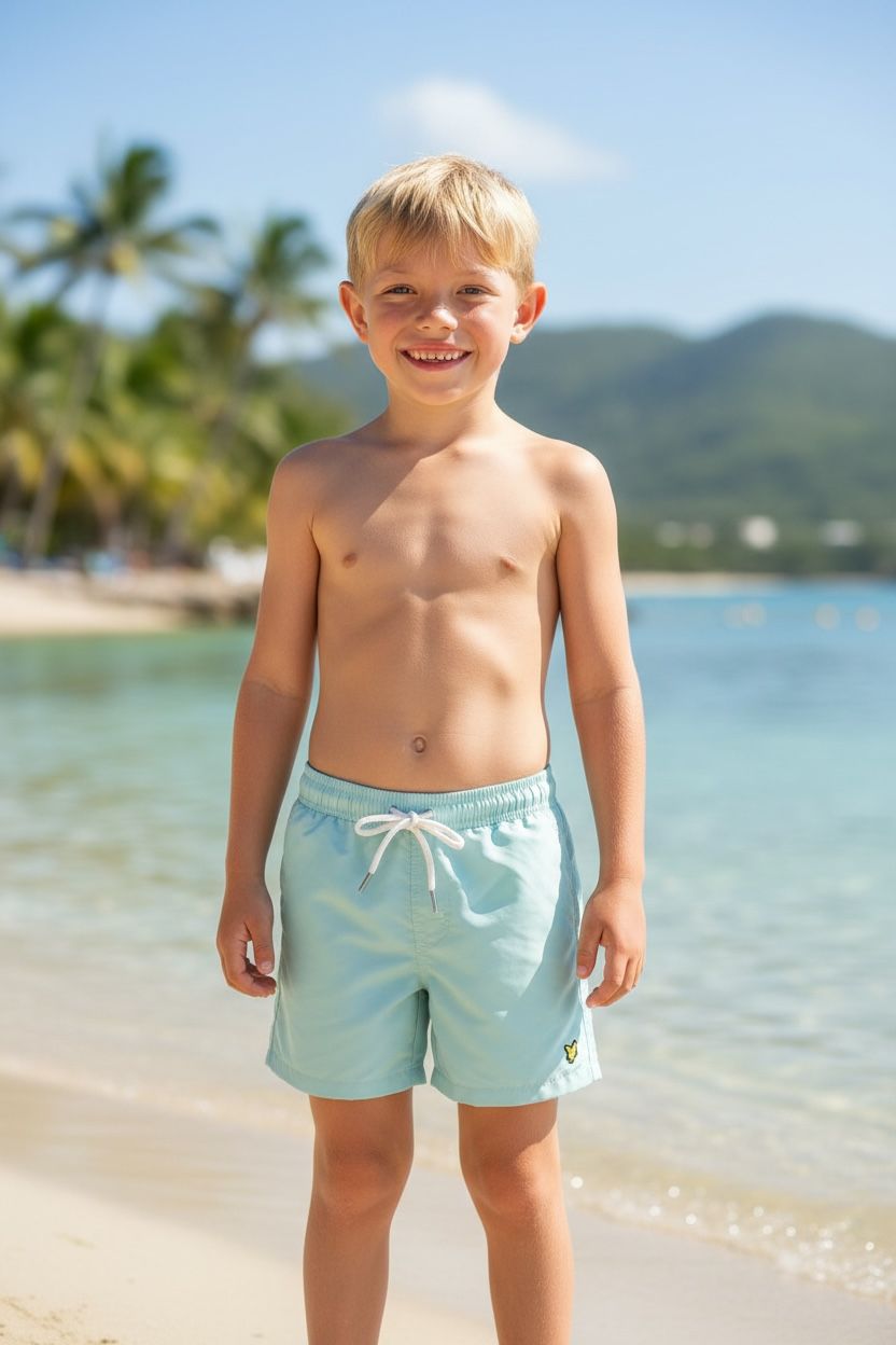 Lyle &amp; Scott zwembroek ( blauw-groen)