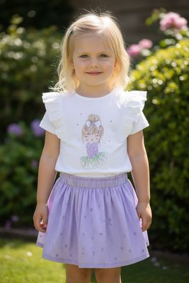 Setje Met Paars rokje