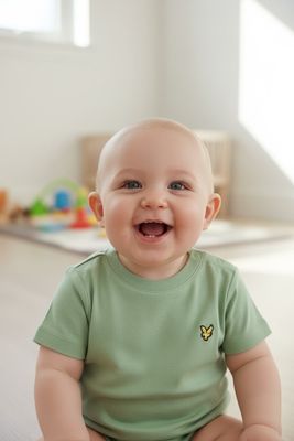 Baby T-shirt groen