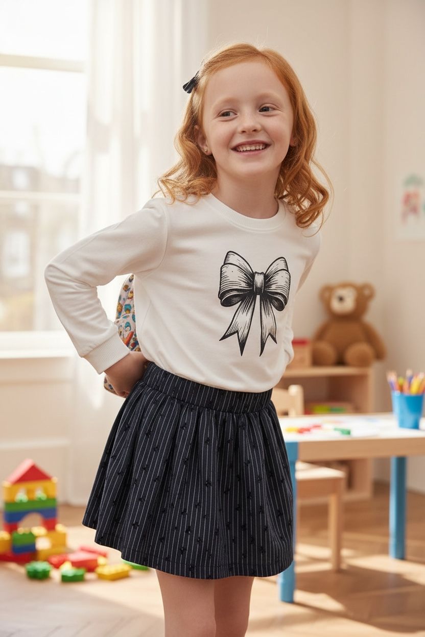 Mini Rbels rokje met strikjes