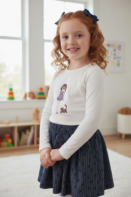 Mini Rebels meisje met kat