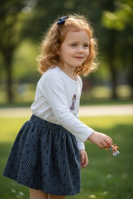 Mini Rebels meisje met kat