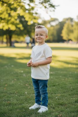 Lyle en scott t-Shirt grote vogel beige