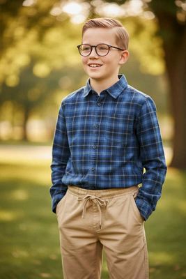 Mini Rebels Broek Beige