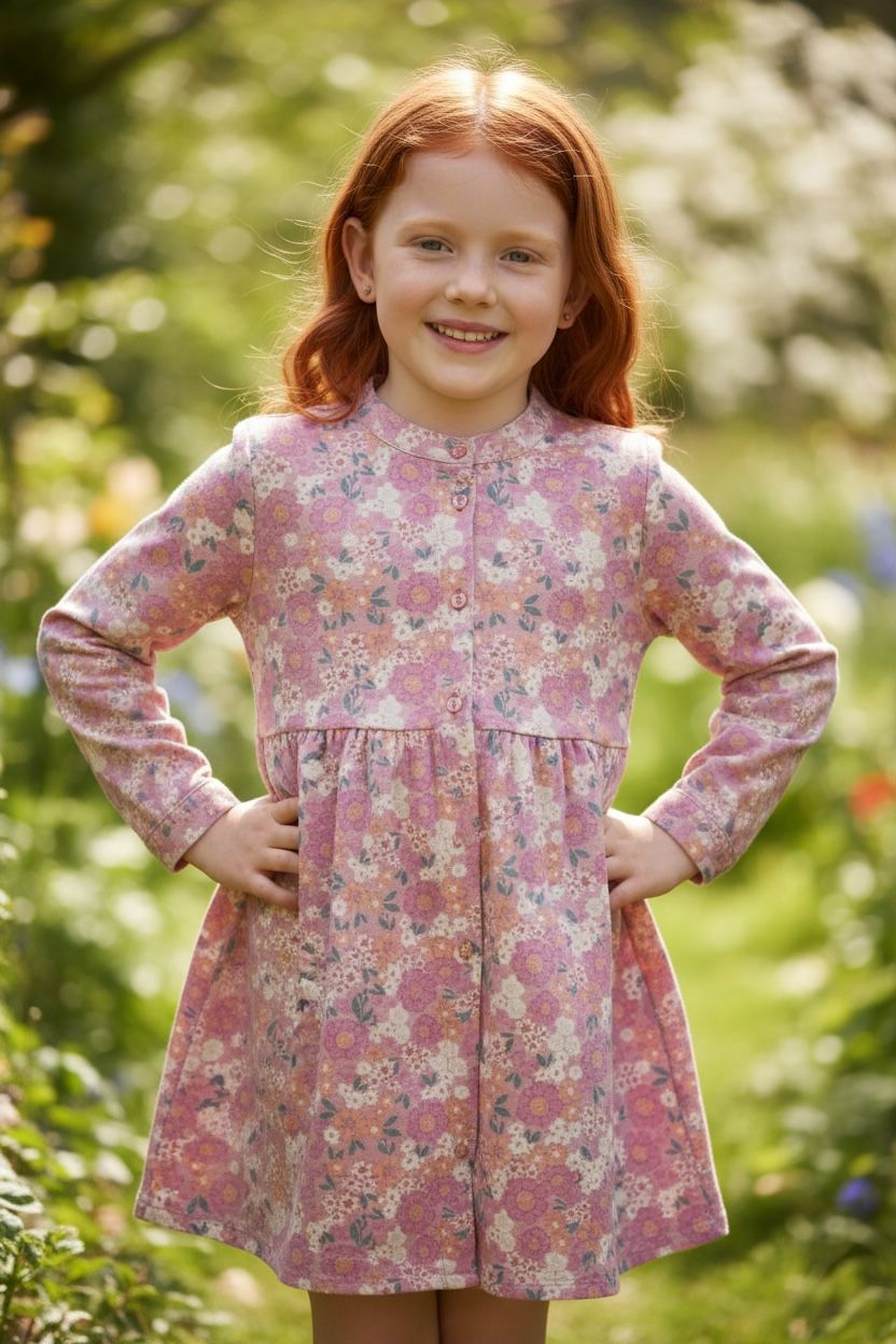 Mini Rebels kleedje bloempjes