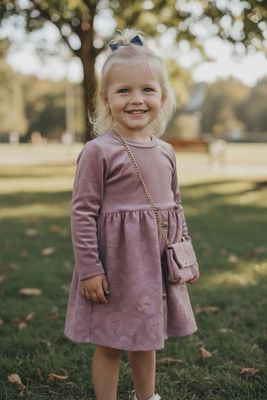 Winter kleedje met tasje