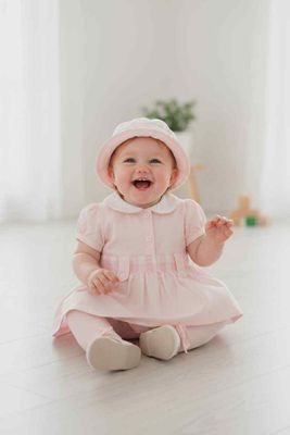 zomer jurkje met passend hoedje