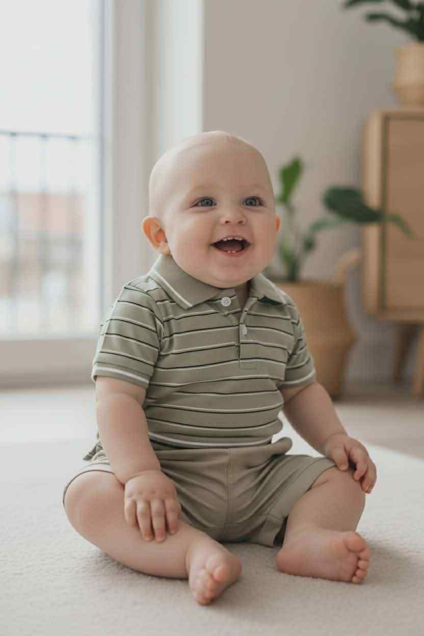 Kiki outfitje zomer jongen setje