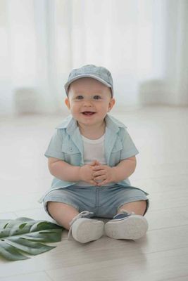 Zomer setje - hemdje - broek - t-shirt - petje