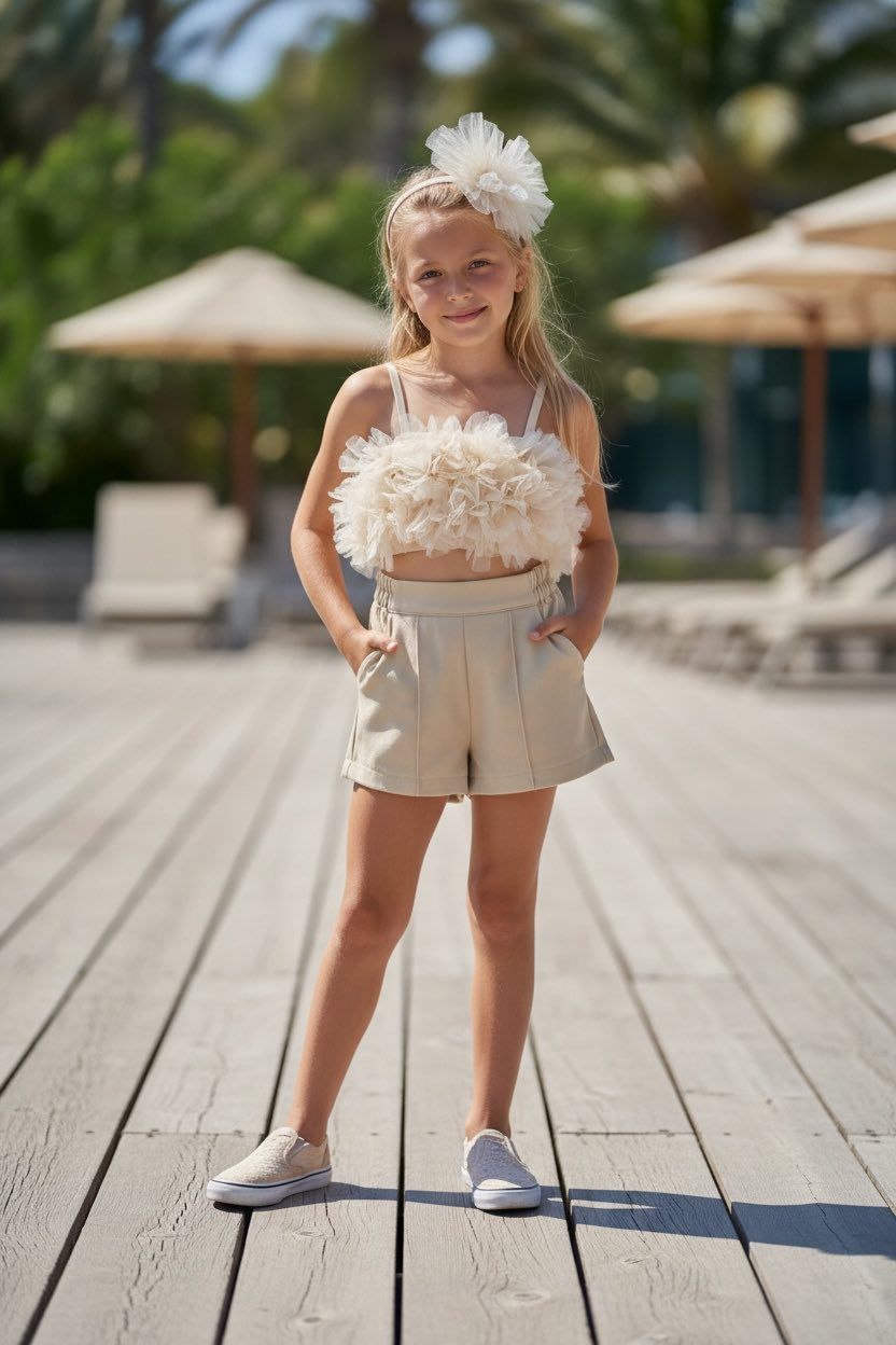 Zomer setje Kroptop met broekje