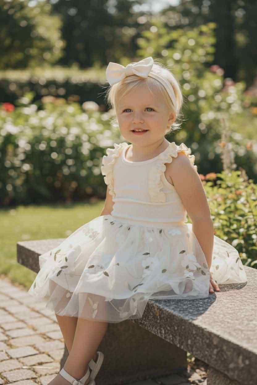 Setje Tulle rokje en t_shirt