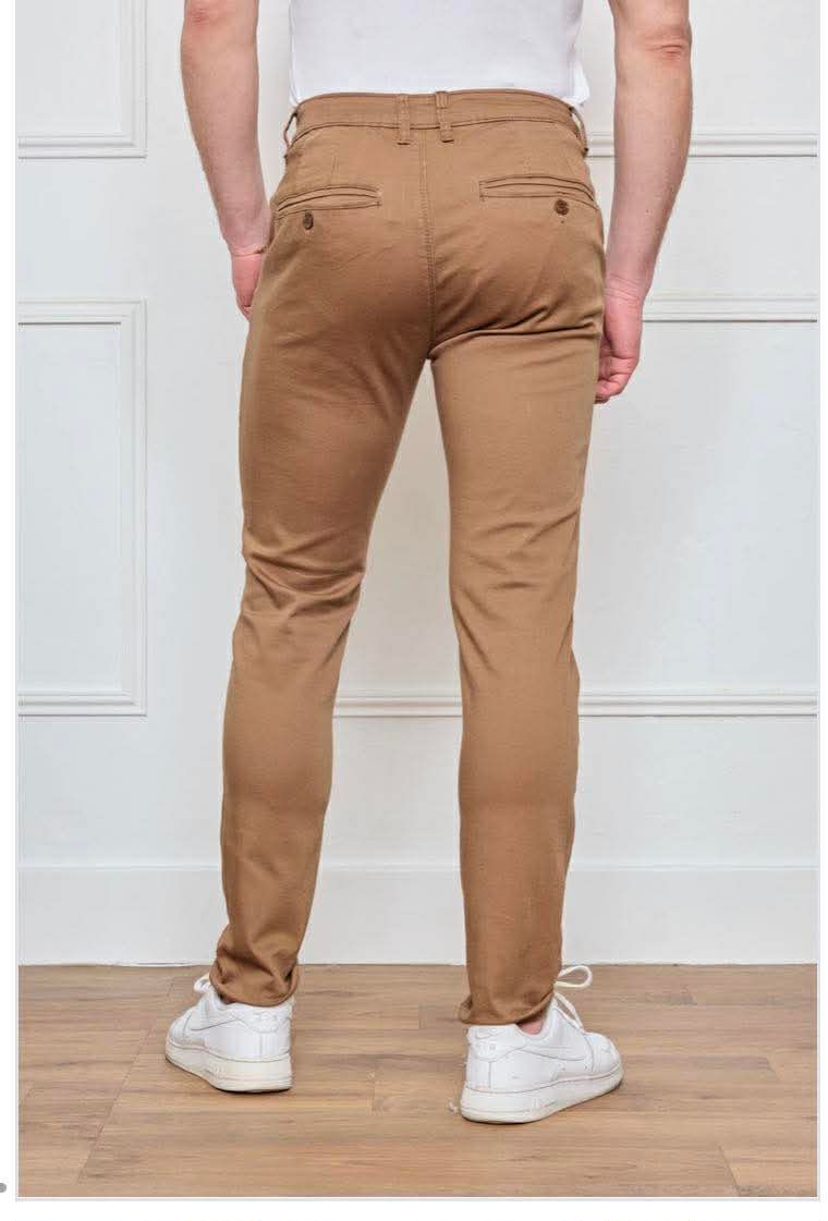 LANGE BROEK (beige/bruin) geen lyle en scott merk