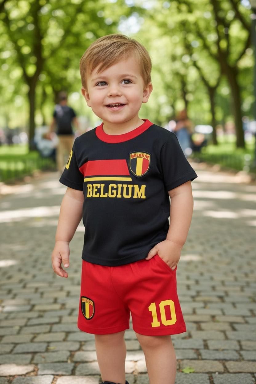 Voetbal outfit Belgie klein