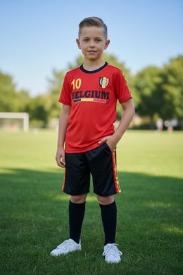 outfit belgie rood
