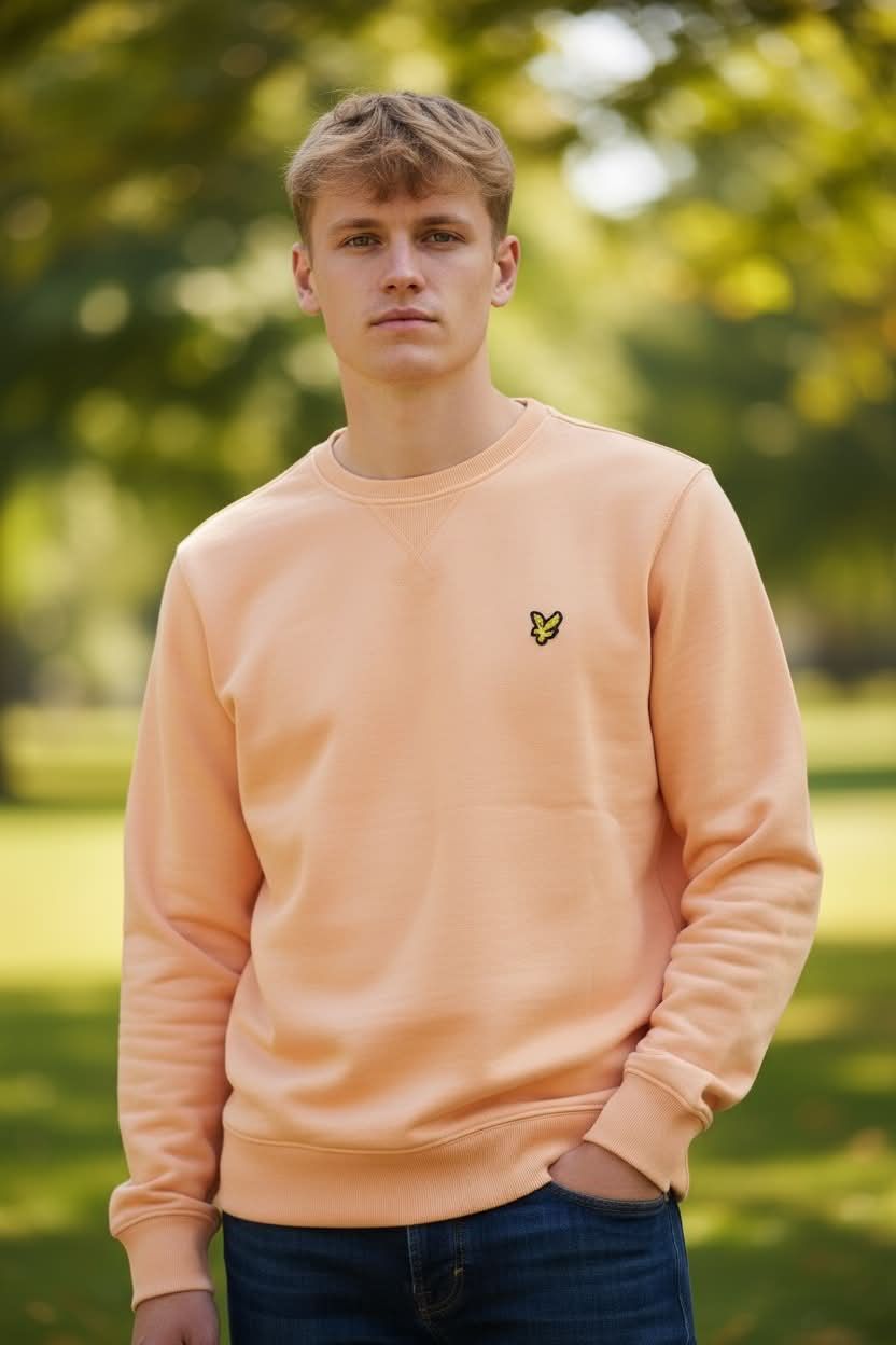 Oranje trui zonder kap
