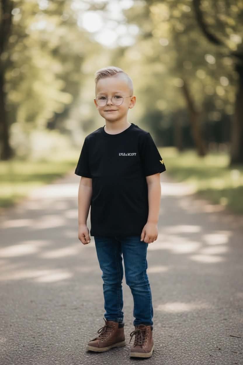 T-Shirt Lyle en Scott zwart