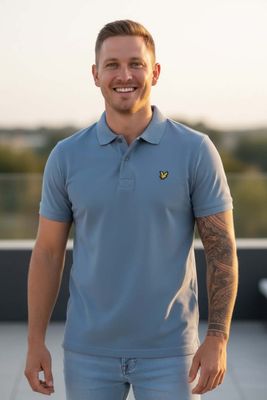 polo blauw
