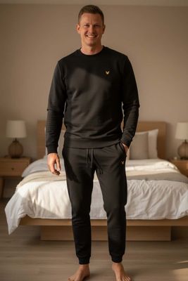 JOGGING BROEK zwart