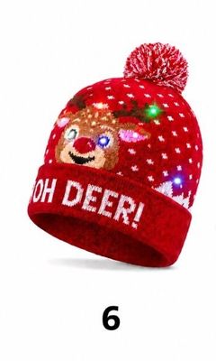 Kerst Muts en Handschoenen met lichtjes