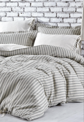 Ecocotton Ala 2 person comforter cover 100 organic cotton linen green 200X220 Cm