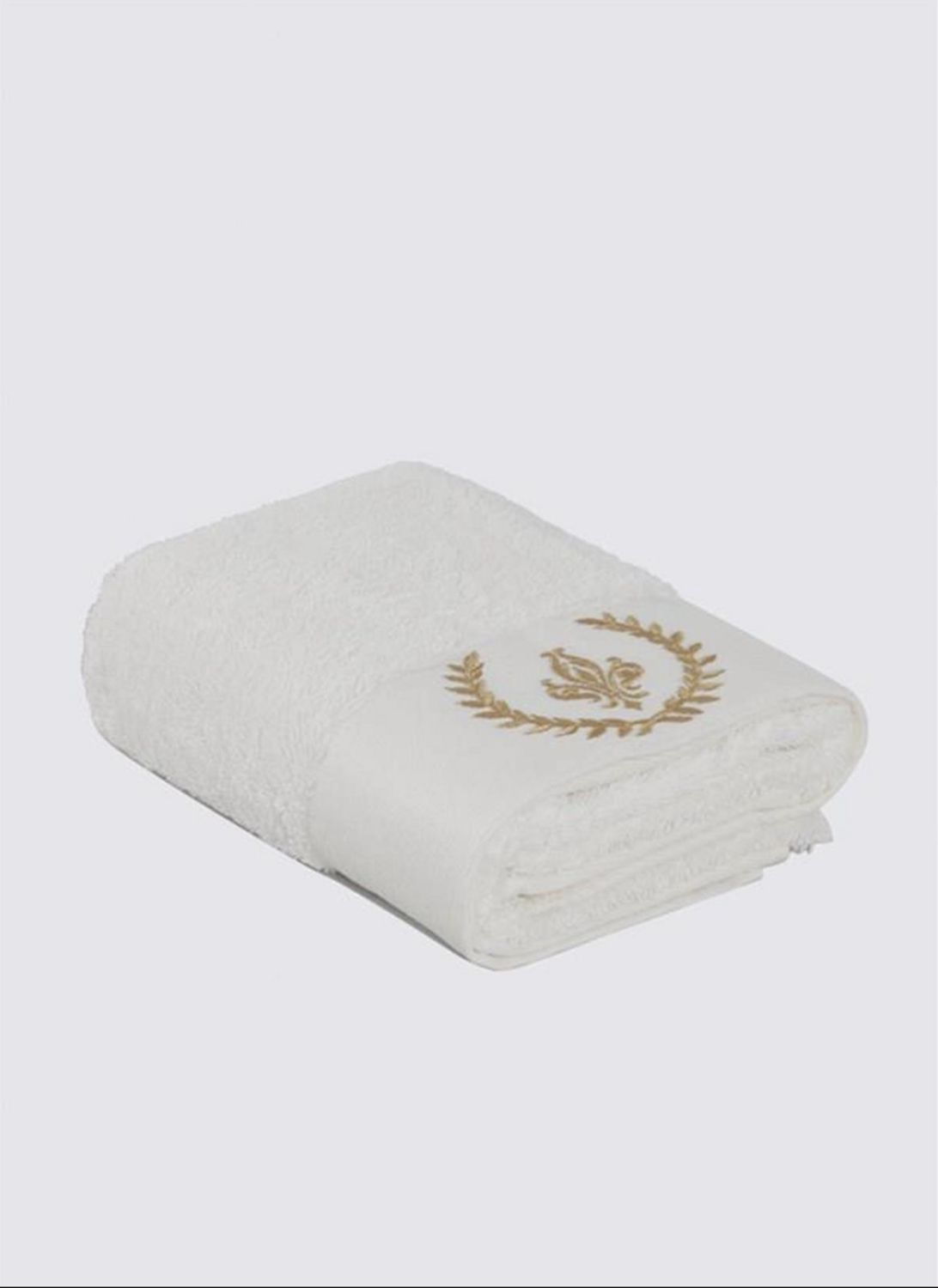 Ecocotton Aslışah Family Bathrobe Set 100% Organic Cotton Embroidered Cream/Cream - M/L