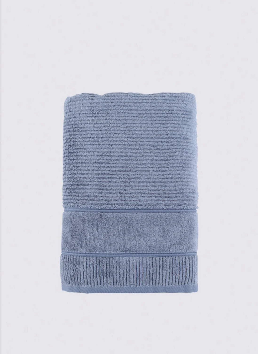 Green Black Eliza Bath Towel 100% Cotton Air Twist Blue 80x150 Cm