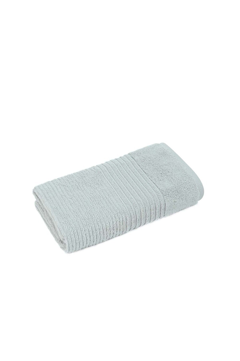 Green Black Arina Hand Face Towel 100% Cotton Air Twist Gray 50x90 Cm