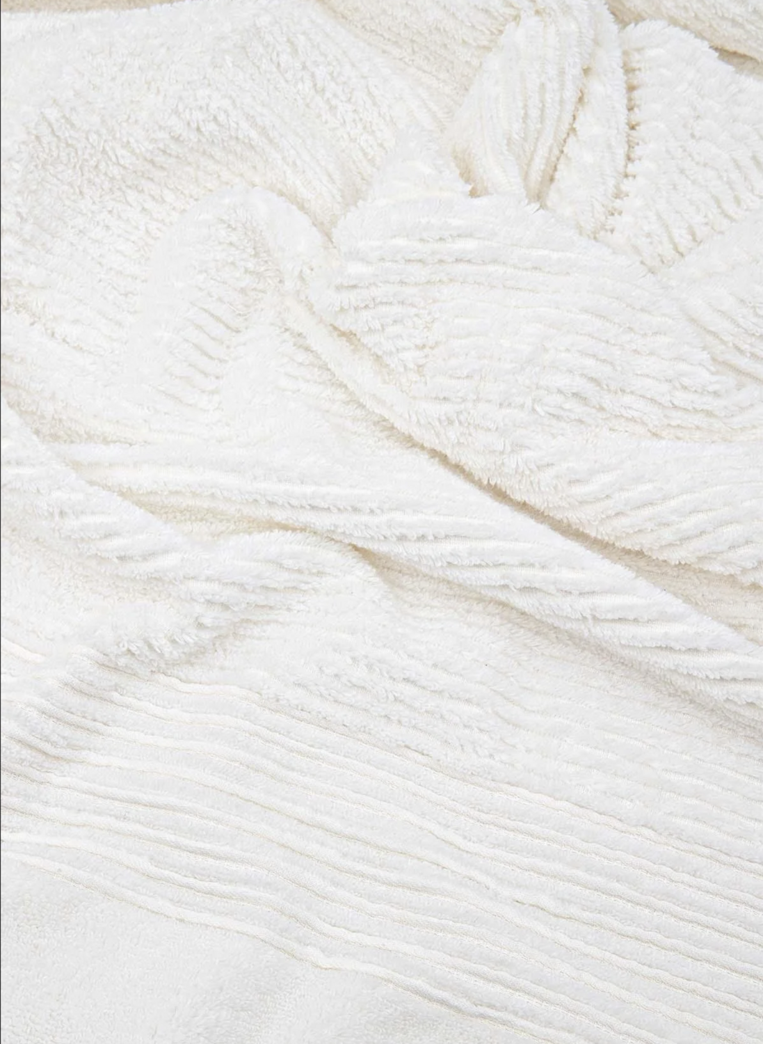 Green Black Arina Bath Towel 100% Cotton Air Twist Cream 80x150 Cm