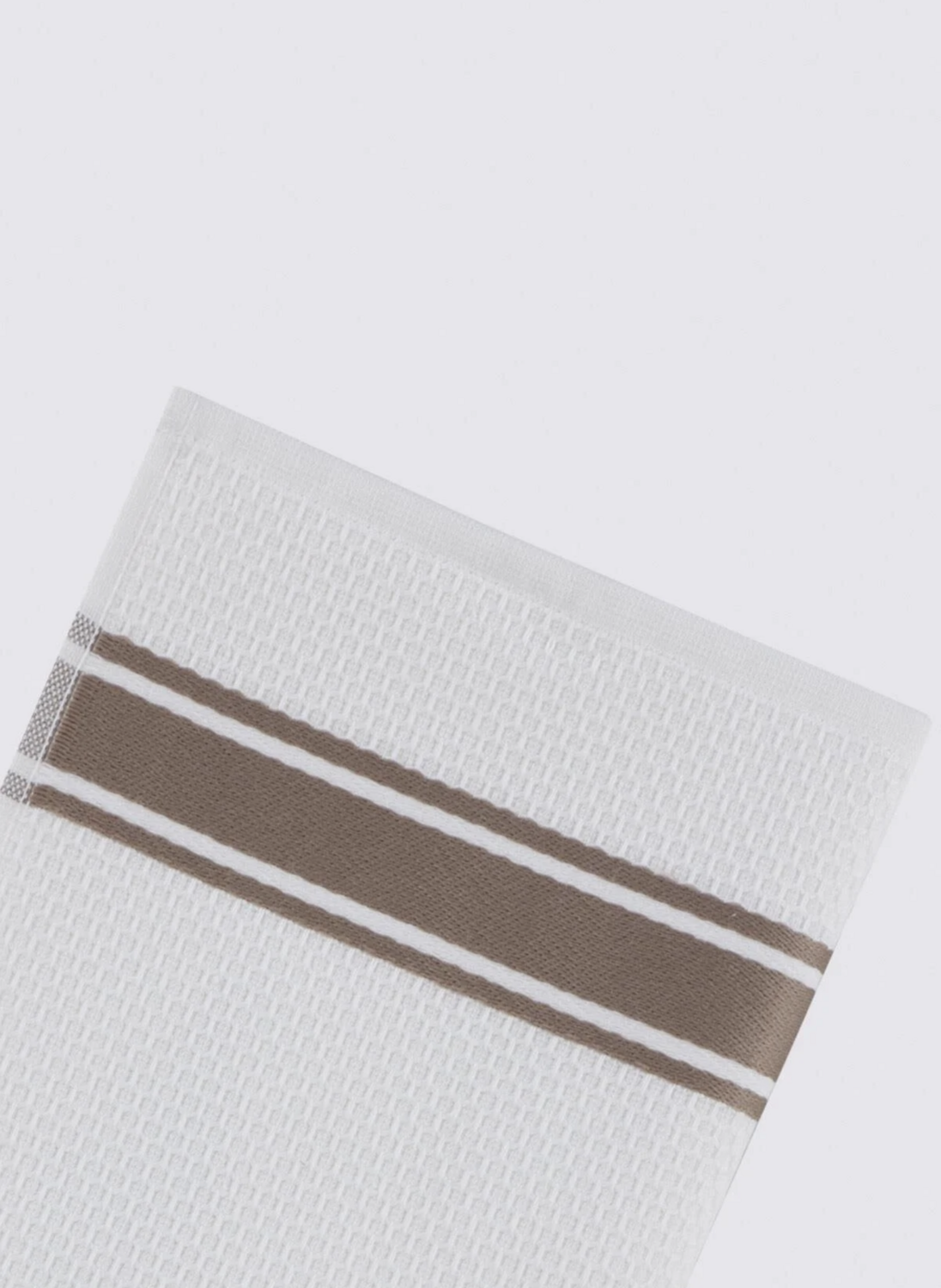 Ecocotton Elvin 2-Piece Drying Towel 100% Organic Cotton Special Woven Beige-Cream 40X60 Cm