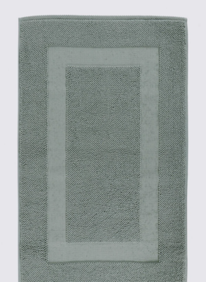 Ecocotton Kaia Bath Mat 100% Organic Cotton Green 50x80 Cm