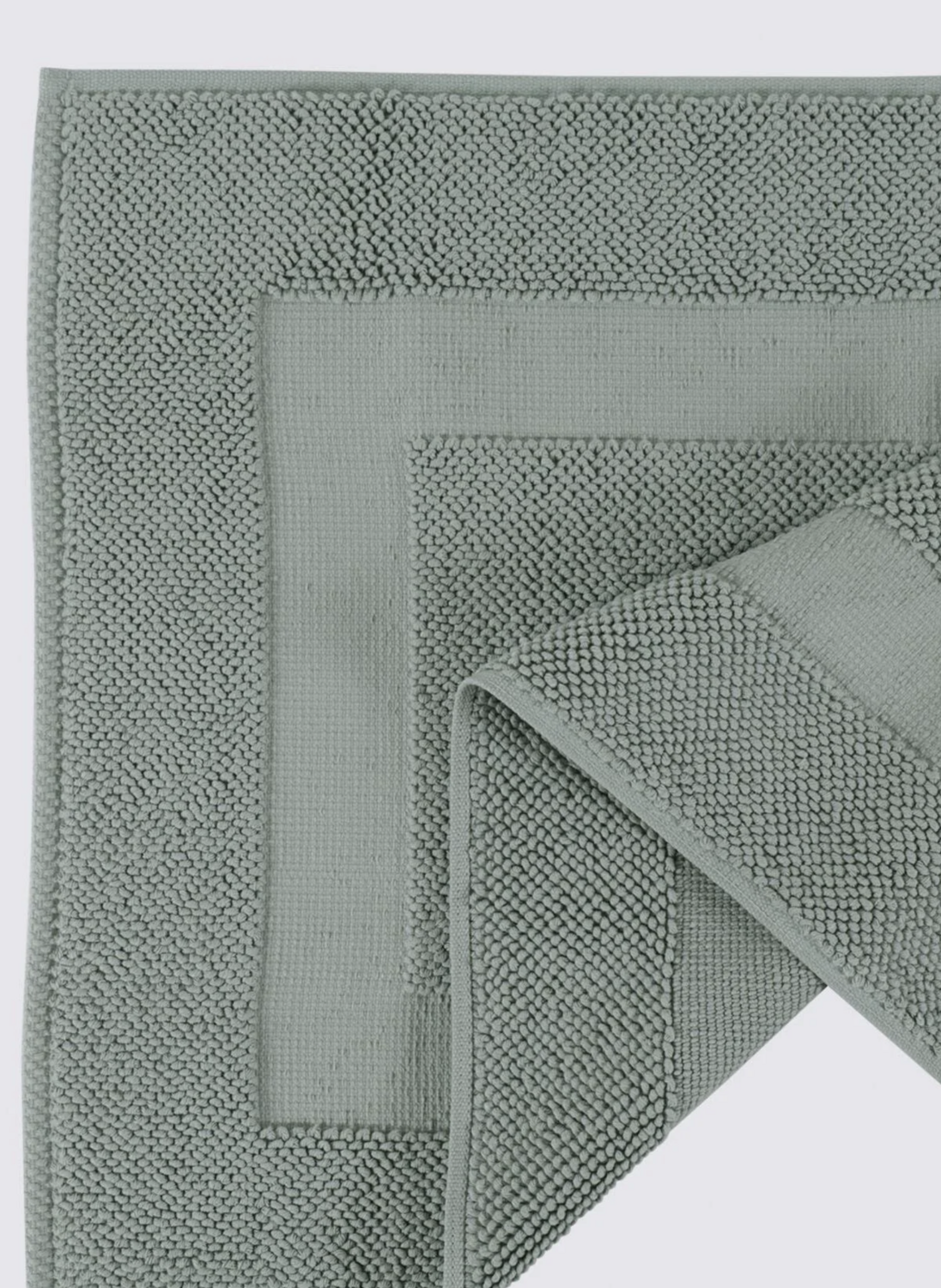 Ecocotton Kaia Bath Mat 100% Organic Cotton Green 50x80 Cm