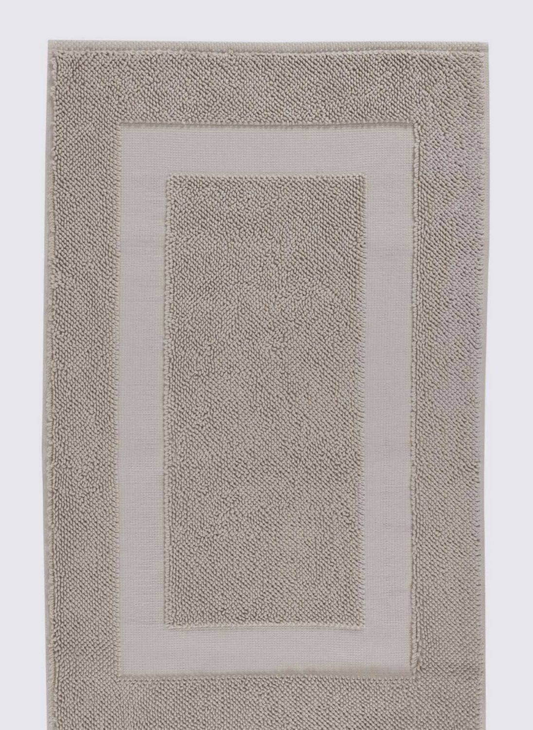 Ecocotton Kaia Bath Mat 100% Organic Cotton Beige 50x80 Cm