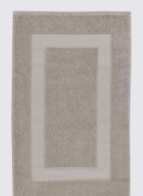 Ecocotton Kaia Bath Mat 100% Organic Cotton Beige 50x80 Cm