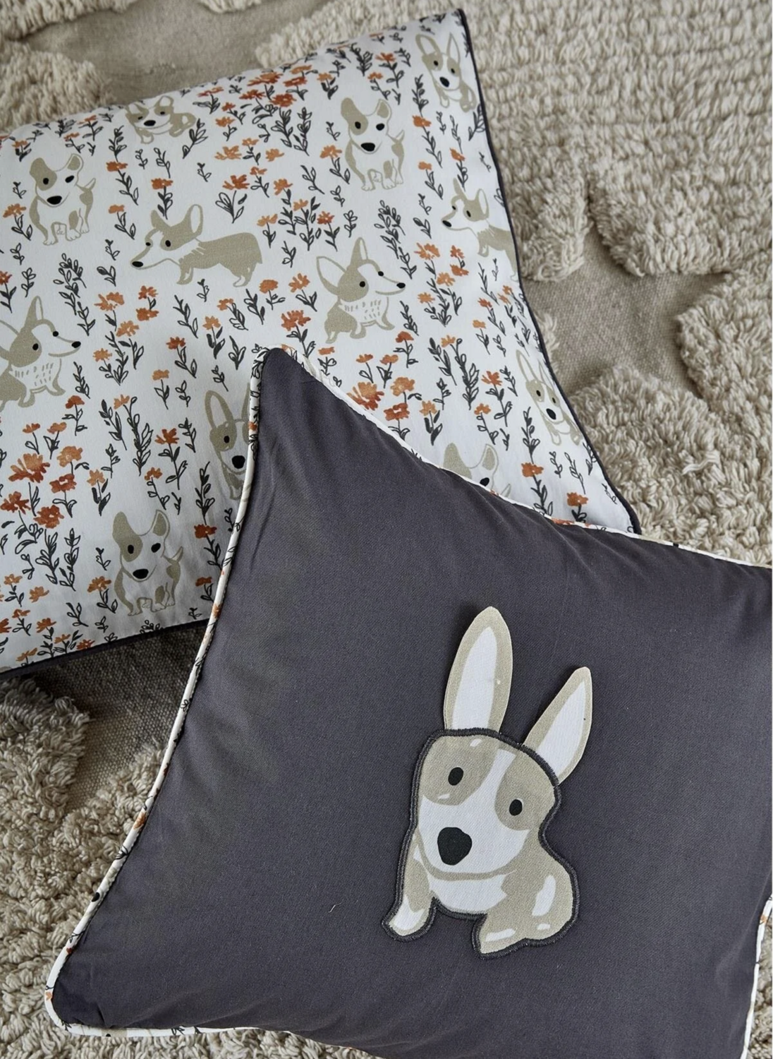 Ecocotton Dagi Baby Boy Duvet Cover Set 100% Organic Cotton Printed 100x150 Cm